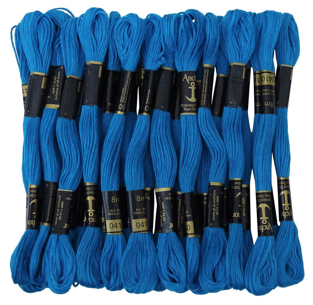 IBA Indianbeautifulart Твердые ручные стежки Швейные мотки Многожильные хлопчатобумажные нитки для вышивания