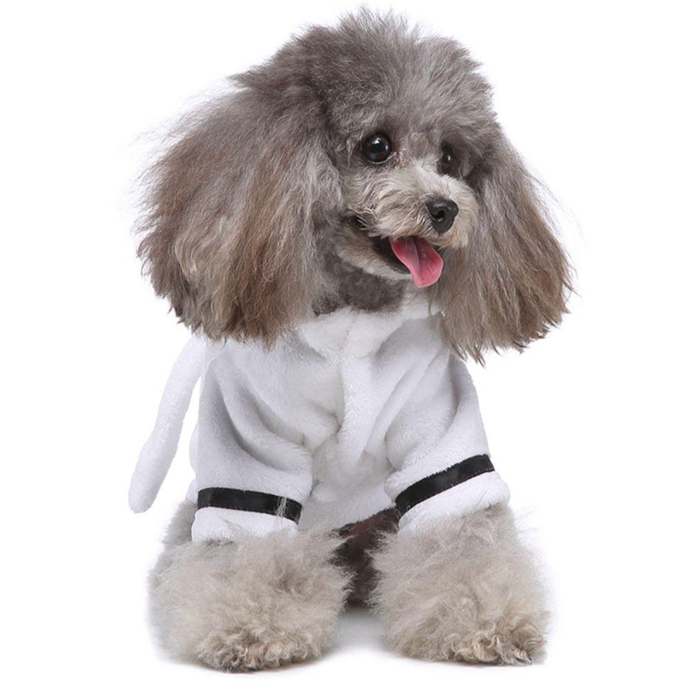 Lint-free Thick Shower Bathing for Small Large Dog Super Microfiber Pet Bath Towels Pet Pajamas Dog Bathrobe Dog Towel