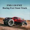 RS FMS FMT10 Colorado 1/10 Scale 4WD Brushless RC Off-road Car Remote Control Racing Model Bigfoot Car with Speed Limit Toy Gift