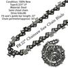 Chainsaw Parts Saw Chain Replacement 22 Inch Saw Chain Blade 86DL Drive Link