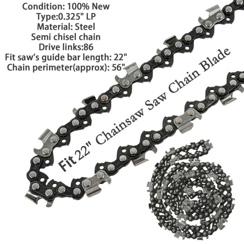 Chainsaw Parts Saw Chain Replacement 22 Inch Saw Chain Blade 86DL Drive Link