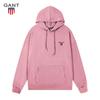 Gant Men's and Women's Spring and Autumn Thin Embroidered Hoodie Pullover, Casual Sports Running Hoodie