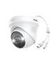 ZOSI Security Camera PoE 8 Megapixels AI Detection Night Vision Shooting Wired PoE Powered Dome Type Outdoor Compatible IP66 Waterproof and Dustproof