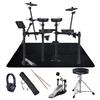 Roland TD-07DMK Starter Set (with Genuine DAP-3X) and Mat (SELVA Mat)