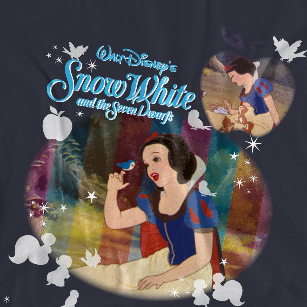 Snow White And The Seven Dwarfs Womens/Ladies Movie Scene T-Shirt