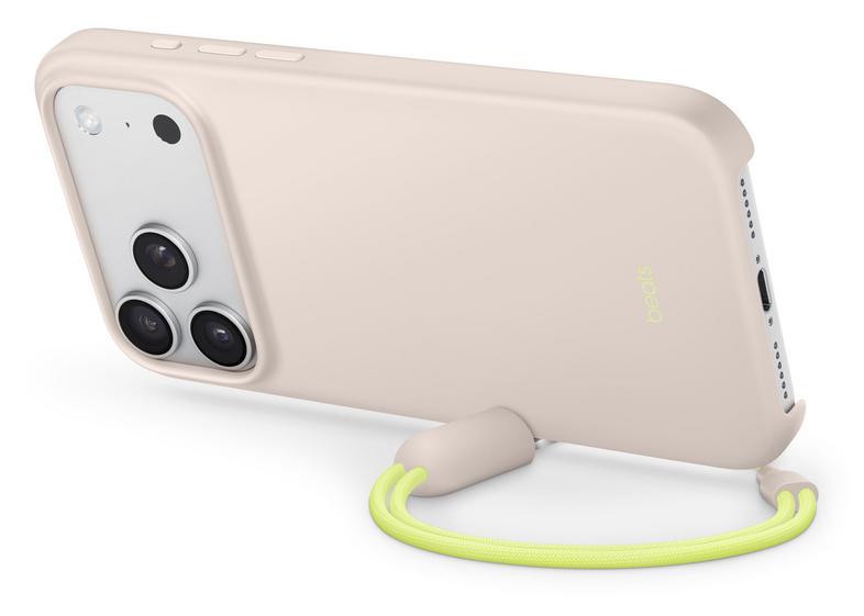 Beats kickstand case with magsafe compatible for iphone 17 pro max bauxite beige mgtq4ll/a