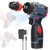 16.8V 2in1 Lithium Drill Electric Screwdriver Multifunction Power Tool Torque Brushless Motor