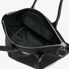 Lacoste Fashion Versatile PVC Tote Shoulder Bag Small Women bags Black NF4824ZP-000