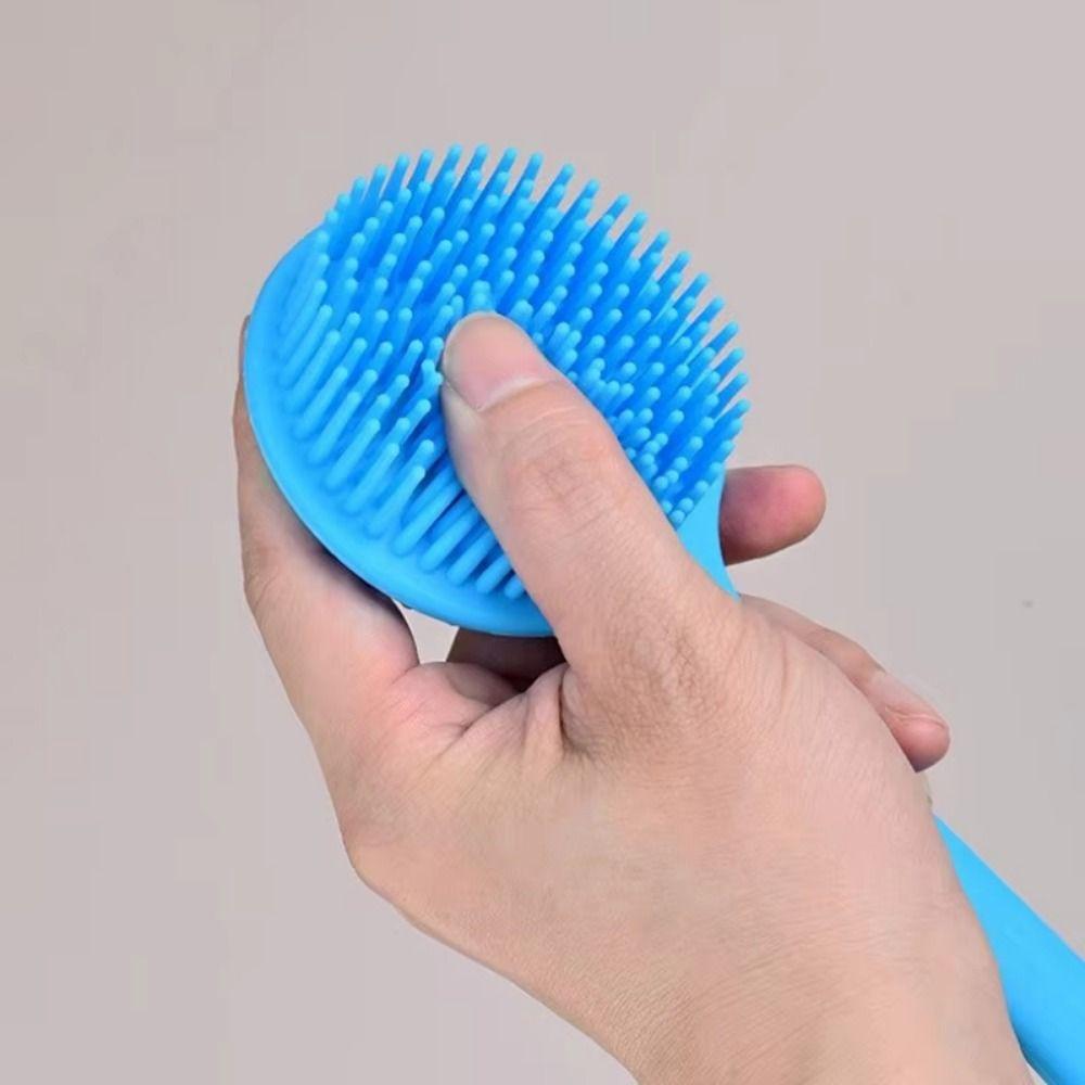 Long Handle Handle Exfoliating Scrubber Anti-Slip Skin Massager Brushes Cleaning Applicator Lazy