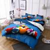 Billiards Duvet Cover Black 8 Ball with Fire Sports Games Theme Billiard Ball Bedding for Boys Girls Teens Bedroom Decorations