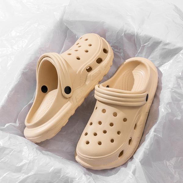 2024 Eva Women's Thick Sole Baotou Beach Shoes - Summer Outdoor/Indoor Sandals