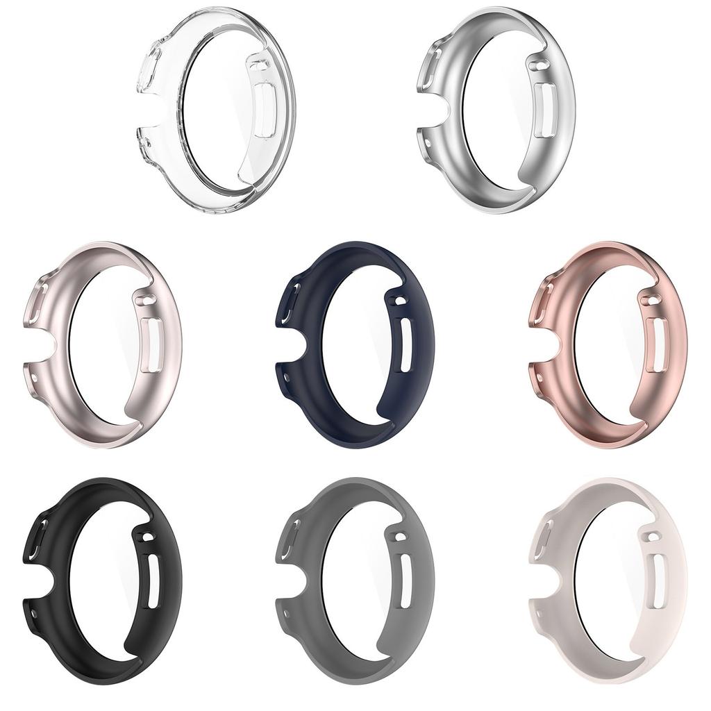 Стеклянный чехол для ПК для Google Pixel Watch 2, полный защитный экран для смарт-часов, бампер, чехол для часов Pixel, аксессуары