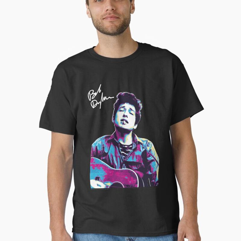 Bob Dylan Retro 80s Art TShirt