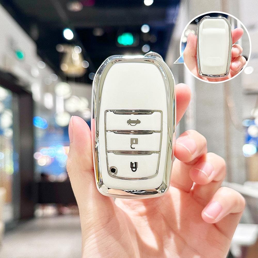 2/3/4/5/6 кнопок Авто Бесключевой ТПУ Чехол для ключа автомобиля для Toyota Land Cruiser Prado150 RAV4 Venza SIENNA Corolla Camry Yaris