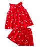 Sai Minnie Mouse Cosplay Set for Girls, Cotton, with Ribbon On the Back, Perfect for Christmas, Spring, Summer, Fall, and Winter, Polka Dots, Cute