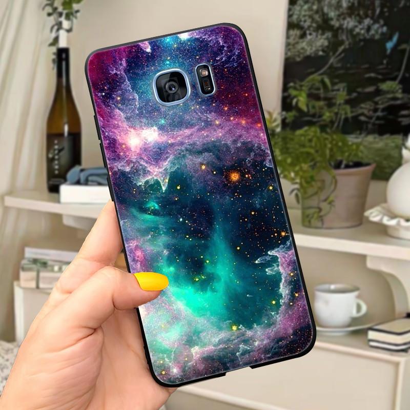 Чехол для Samsung Galaxy S7 edge Чехол-обложка Милые буквы Мягкий силикон Чехол для телефона Для Samsung s 7 S7 edge S7edge G930 G935 чехлы