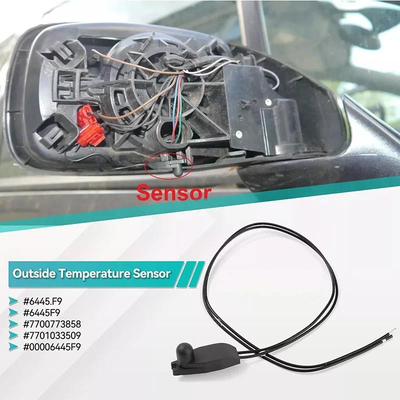 1pc for Peugeot Citroen Fiat Outside Air Temperature Ambient Sensor 6445.F9 Car Outside Outdoor Transit Air Temperature Sensor Coolant Temperature 4