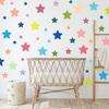 Красочные пятизвездочные наклейки на стену мультяшные милые самоклеящиеся украшения для дома гостиной спальни детский сад детская комната наклейки на стену