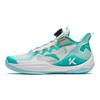 Kids KT Comfortable Non-Slip Shock Absorbing Durable Low-Top Basketball Shoes Kids Sneaker White Green A312421107-1