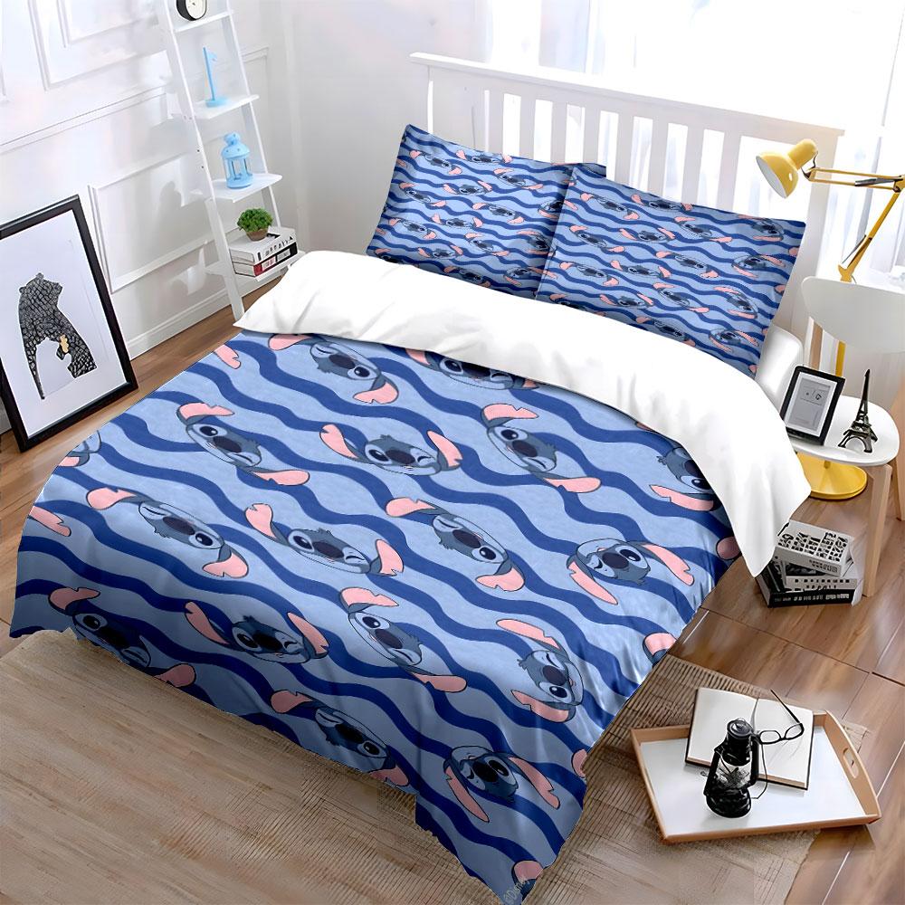 Playful Waves of Whimsy Bedding sets Duvet covers Pillowcases(1* Duvet Cover 2* Pillowcases without duvet insert)