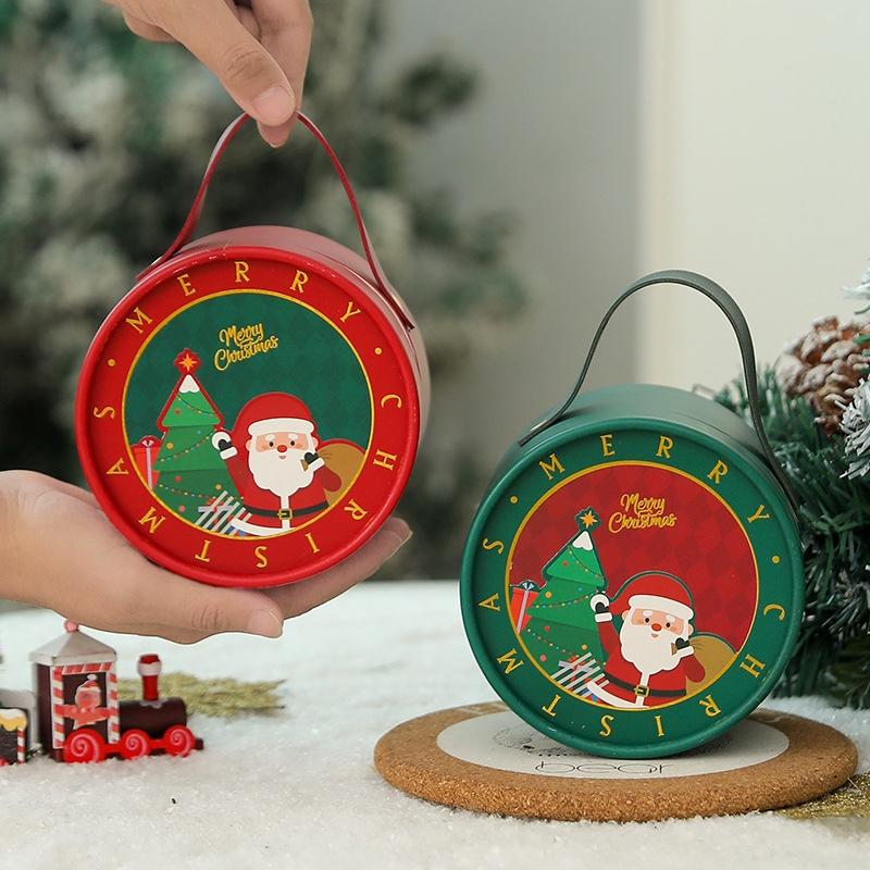 2025 Новый Рождественский Яблочный Бокс Подарочная Коробка Рождественский Сочельник Рождественская Коробка для Упаковки Фруктов Рождественская Подарочная Коробка (Исключая Яблоки)