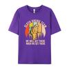 Retro Sloth Hiking Team Well Get There TShirt Unisex Rife Normal Tops Tees Cotton T Shirts Gift For Mom