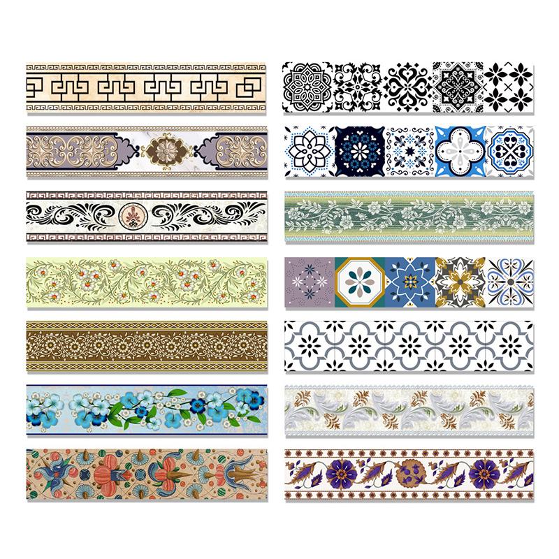 10x240 см плинтус, напольная плитка, наклейки, самоклеящаяся поясная декоративная полоса