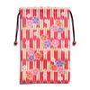 Taniguchi Shoudo Wagami Koji Goshuincho Drawstring Bag with Cherry (Yagasuri Blossoms)