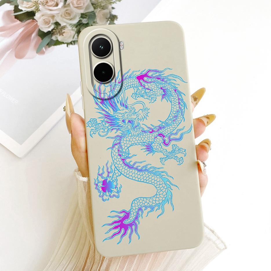 Чехол для Xiaomi Poco M7 Plus PocoM7 4G Красивая Девушка Подсолнух Расписной Чехол для Телефона Для Xiaomi Poco M7 Pro PocoM7 Plus 5G Мягкие Fundas