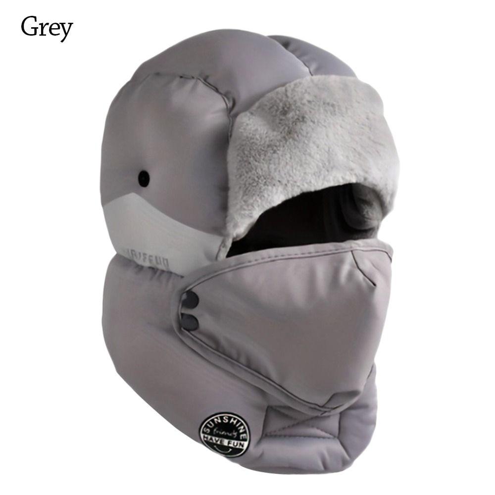 Warm Bomber Cap Russian Ski Cap Winter Earflap Hats Outdoor