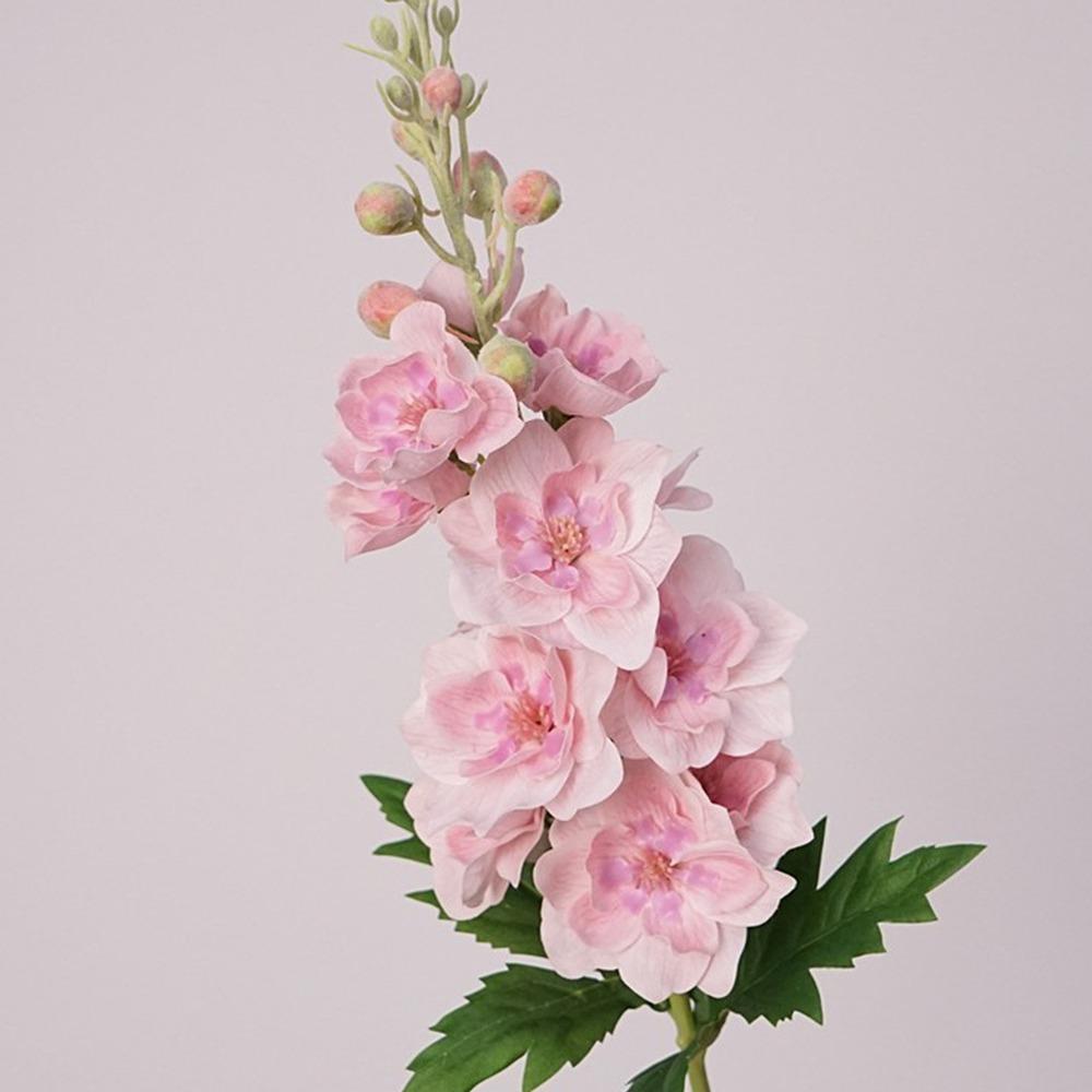 72cm Artificial Delphinium Flower Moisturizing Lifelike Delphinium Stem Real Touch Simulation Flower Wedding Bouquet
