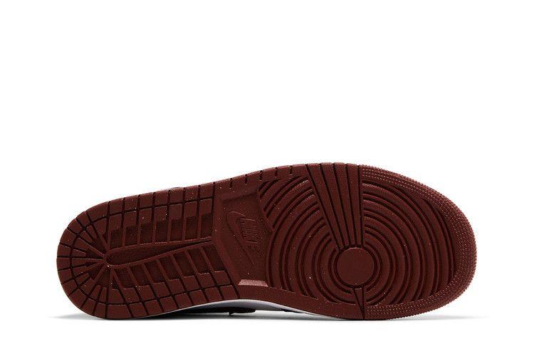 Мужские кроссовки Nike Jordan 1 Mid SE Dark Pony White/Black/Dark Pony