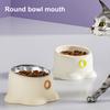 Elevated Pet Bowl Non-Slip Tilted Dog Food Dish Anti Vomiting Raised Pet Food Water Bowl for Medium Small Dogs Cats
