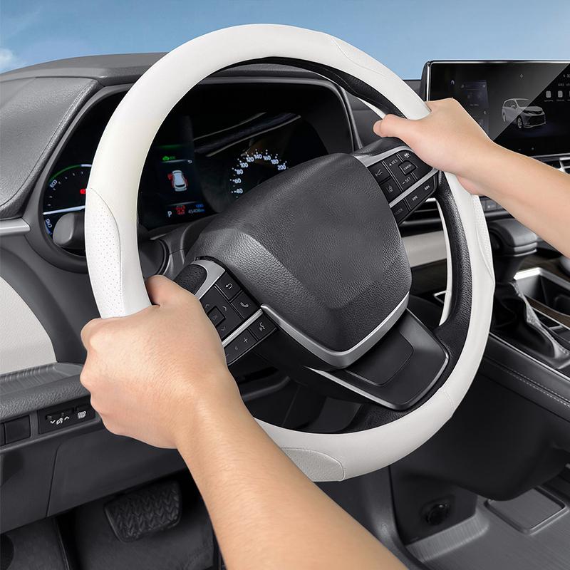 for Toyota Sienna XL40 2024 2025 Car steering wheel protective cover made of silicone material for interior protection