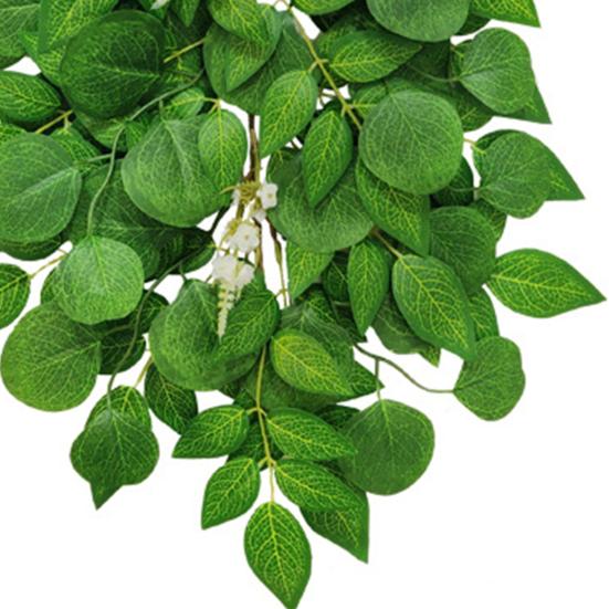 Настенный искусственный лист ивы, реалистичный, неувядающий, не увядающий, гнущийся, прозрачный, лоза