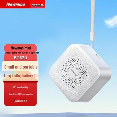Newmine BT520 Мини-портативная Bluetooth-колонка Штепсель CN (адаптер в комплекте)