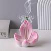 Resin Lotus Tabletop Incense Base Zen Chinese Style Lotus Incense Stick Incense Stick Burner  Spa