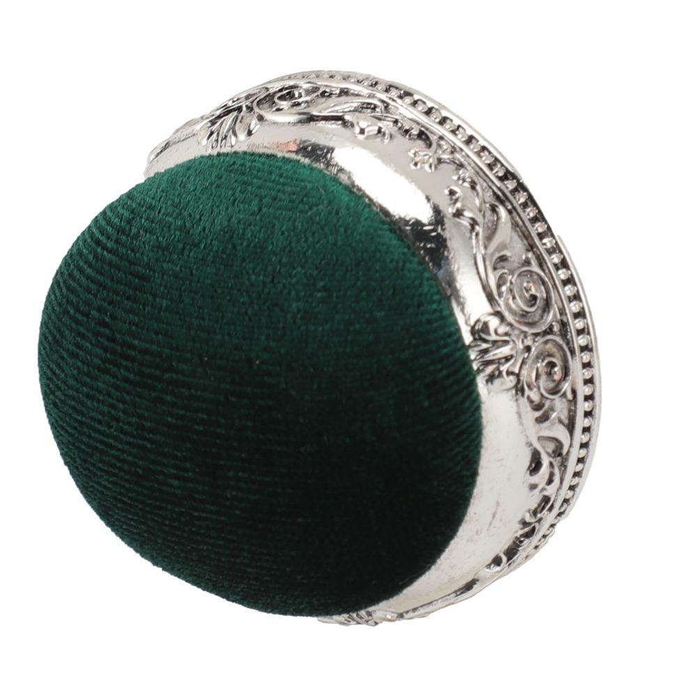 Metal Base Vintage Pin Cushion Half Ball Shape Half Ball Pin Cushion For Sewing