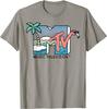 Футболка с графическим принтом MTV Beachy Flamingo Scene Retro Logo