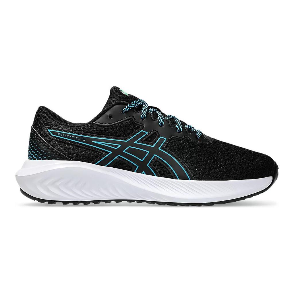 Asics Gel Excite 10 GS Black Digital Aqua Kids Sneakers 1014A298-005