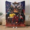 1pc Nightmare Teamup Moonlight Edition Marvel Soft Throw Blanket Flannel All Season Light Weight Living Room/Bedroom Warm Blanket. M731024
