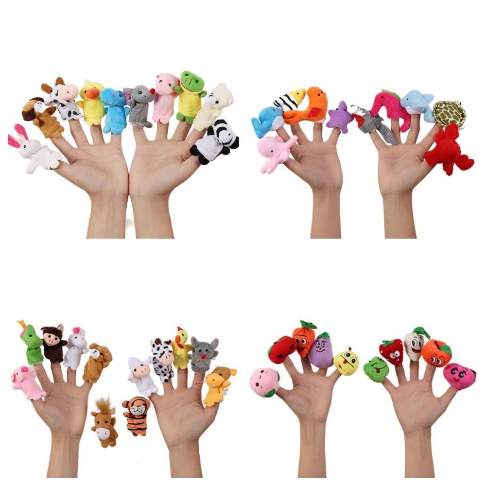 Safety Mini Animal Hand Puppet Sea Animals Marine Organism Hand Puppet  Parent-Child