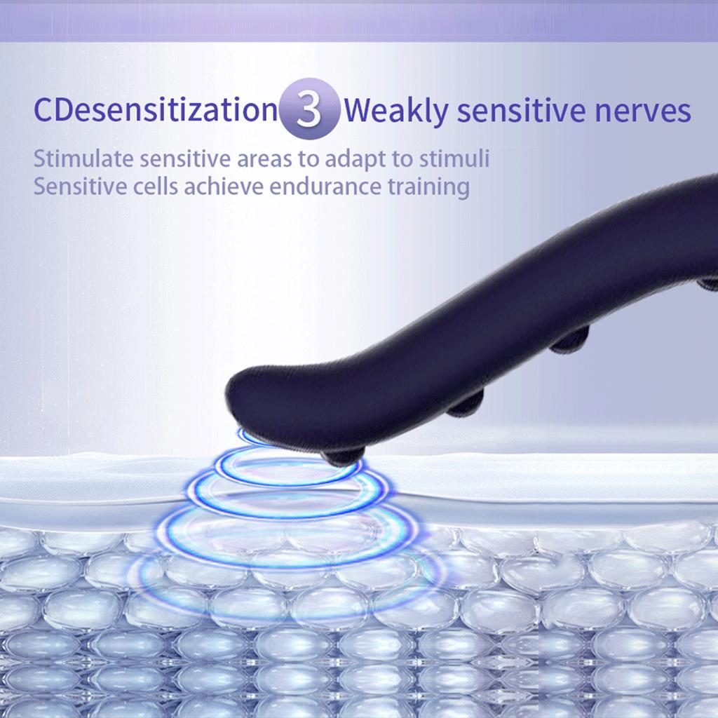 Glans Trainer Penis Delay Trainer G Spot Masturbator Soft Fingertip Prolong Endurance Massage Vibrator Erotic Toys Masturbator