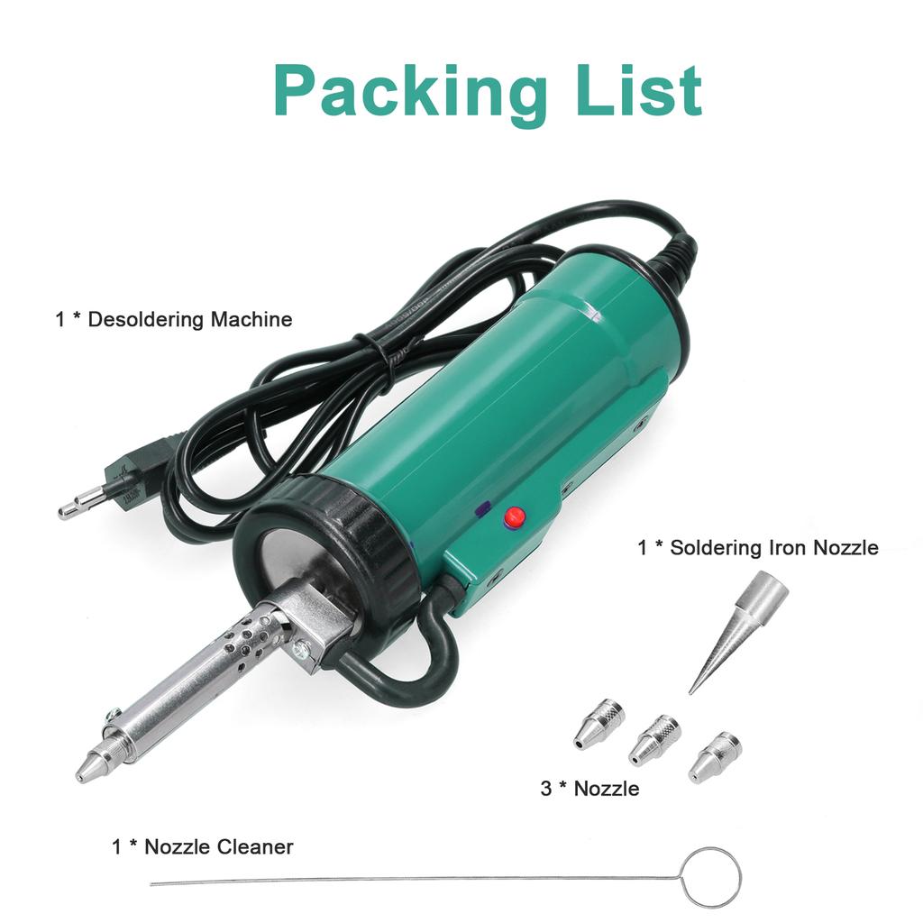 Portable 350W Electric Tin Absorber Powerful Dual-Purpose Electric Tin Sucker Tin Molten Device