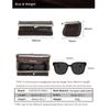 Genuine Leather Eyeglass Bag Durable Glasses Protector Fashion Glasses Case  for Sunglasses