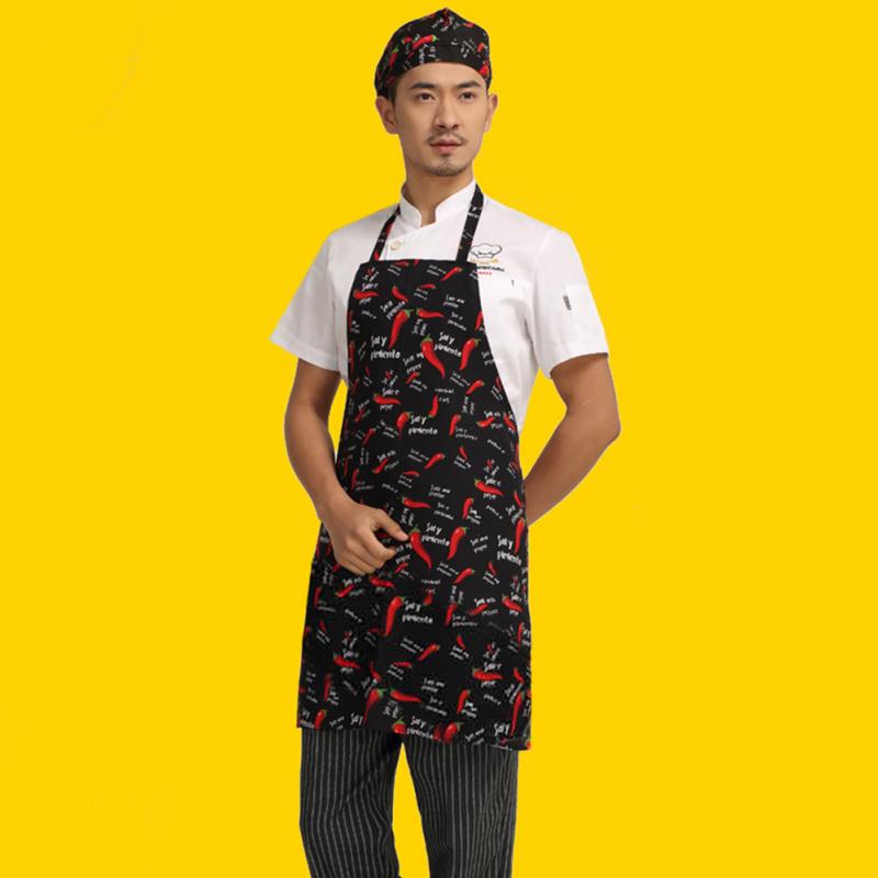 Фартук шеф-повара для женщин на кухне, противообрастающий для приготовления пищи в ресторане отеля