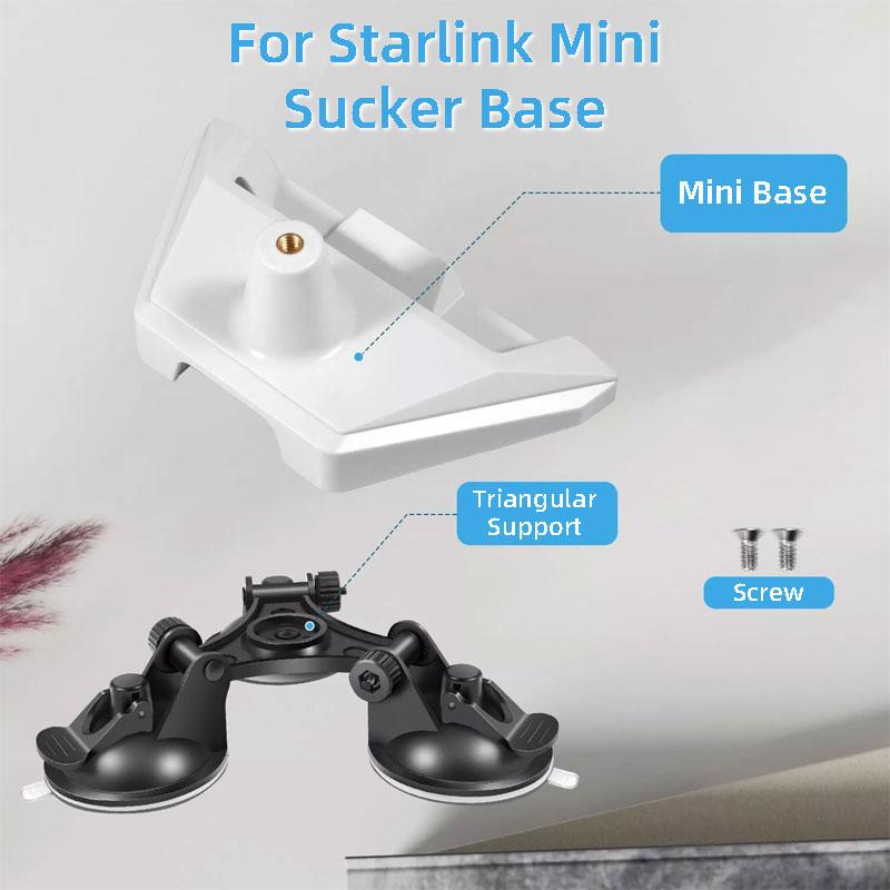 Starlink Mini Suction Cup Mount Base TV Antenna Car Roof Mount Accessories for Starlink Mini Kits Mini Satellite Dish Bracket