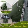 Vertical 3D Greening Bonsai Plant Wall: Large Multi-Layer Wall-Mounted Flower Trough