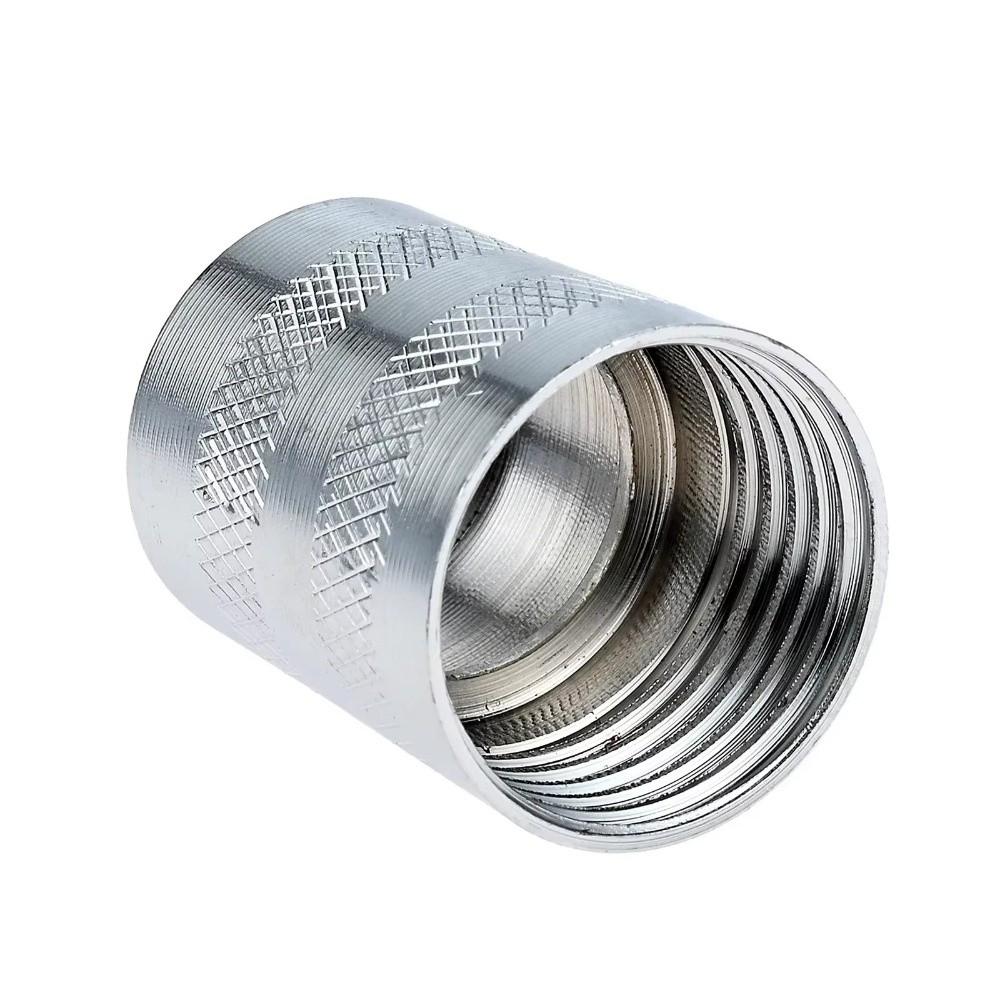 Long Nut Shower Hose Adapter Practical Joints Bathroom Accessories Fitting  Inlet & Outlet
