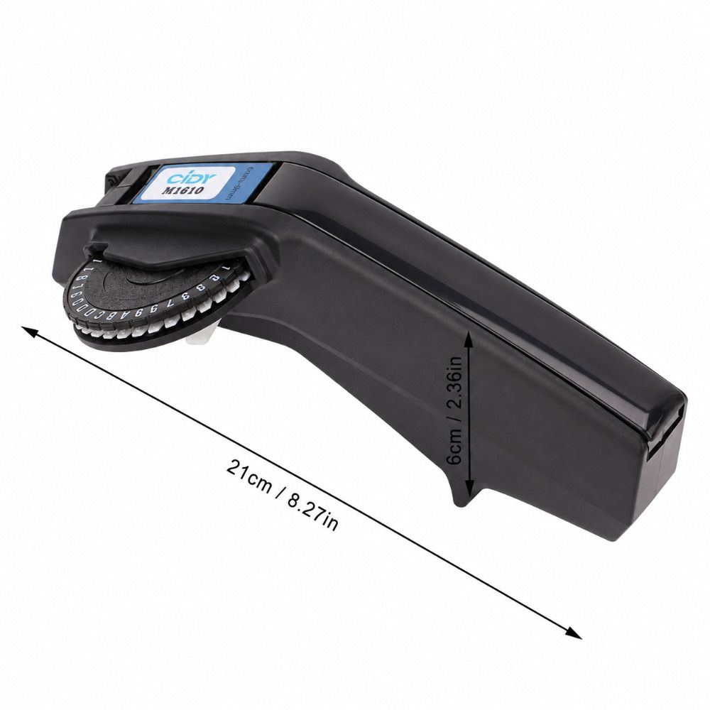 Manual Embossing Label Maker Black Handheld Label Printer New Manual Label Maker Craft Projects